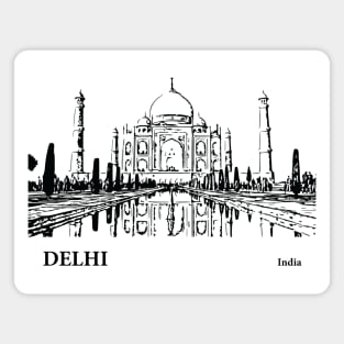 Delhi India Magnet